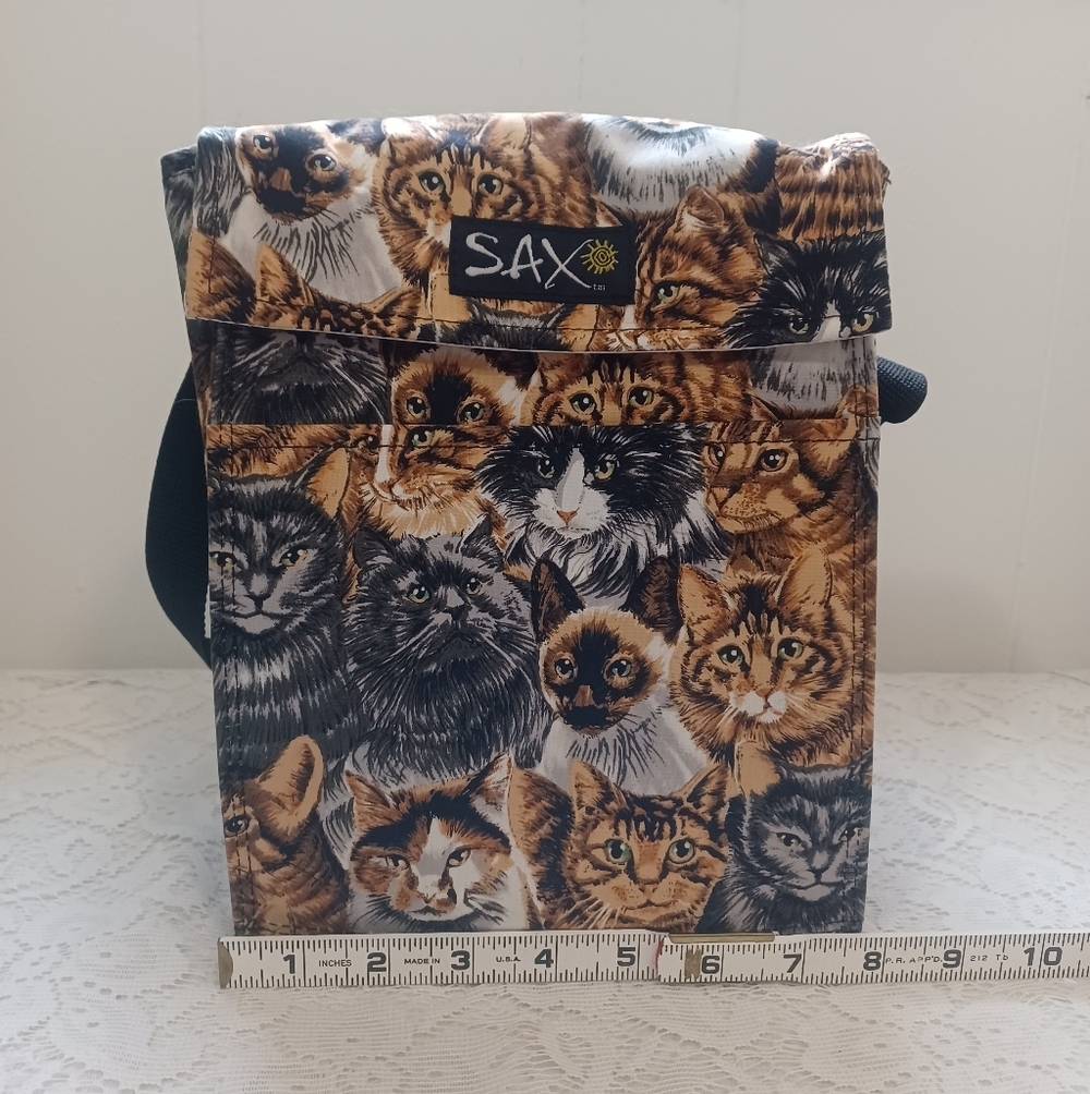 SAX Cat Lunch Bag - Picture 4 of 11